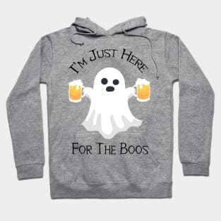 Boos Funny Halloween Beer Lover Hoodie